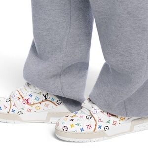 NIB Louis Vuitton Murakami White Multicolor Monogram Trainer Sneakers for Men 11